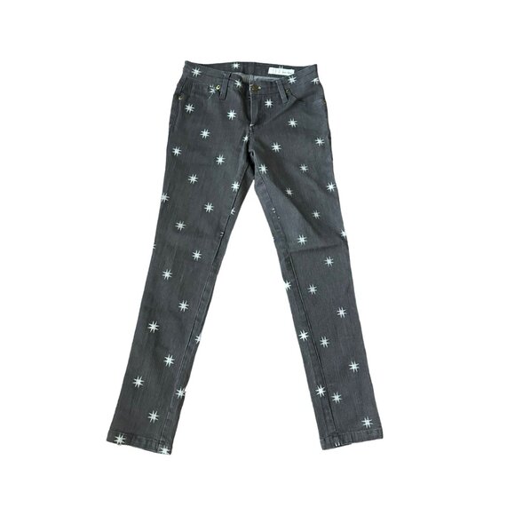 SASS & BIDE Starburst Playman Gray Skinny Jeans Size 26 - Picture 1 of 7